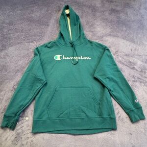 Champion Teal Pullover Hoodie